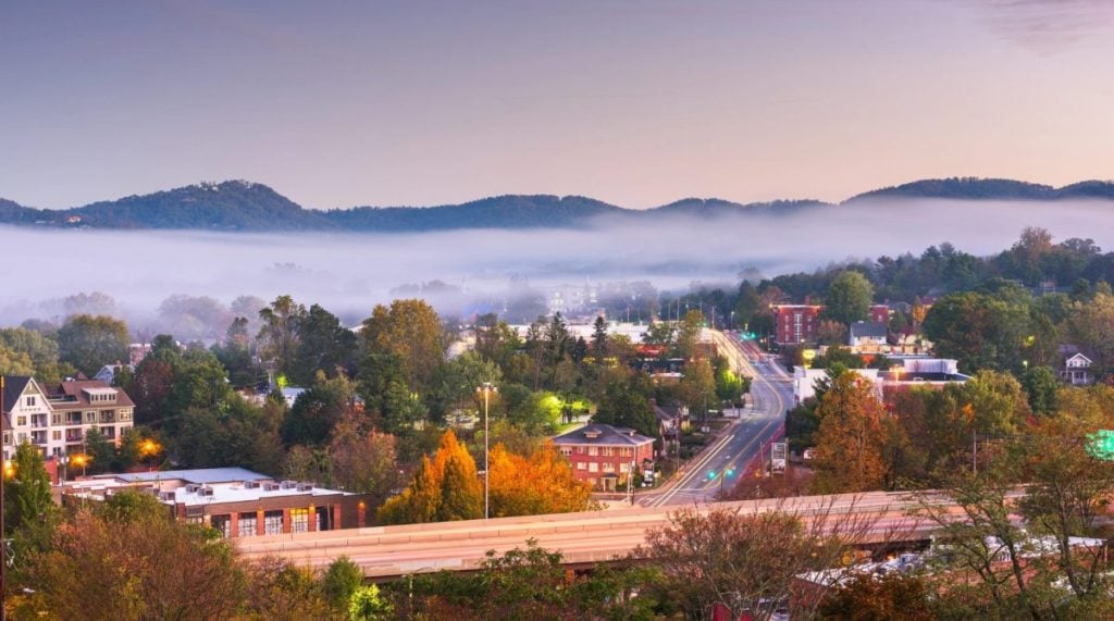 City Guide for Asheville North Carolina, Asheville North Carolina City Guide, EB-3 Visa green card jobs
